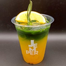 ชาเขียวนํ้าส้ม