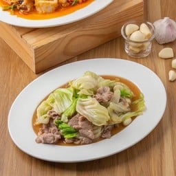 หมูผัดกะหล่ำปลี