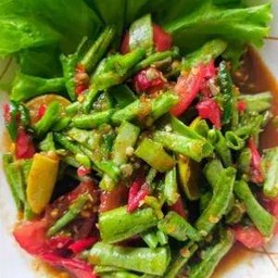 ตำถั่วถีปถั่วแดน