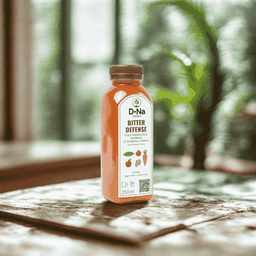 น้ำสกัดเย็น100% จากมะระขิง มะเขือเทศ แครอท แอปเปิลเขียว สูตรเข้มข้น ดื่มง่าย