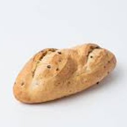 ขนมปังมะกอกดำ / Black olive bread  size 330g.