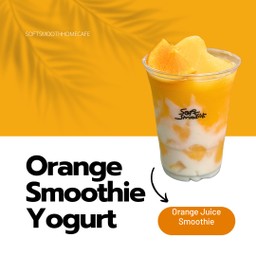 ส้มสมูทตี้โยเกิร์ต