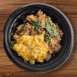 ข้าวกระเพราเนื้อบดคลุก