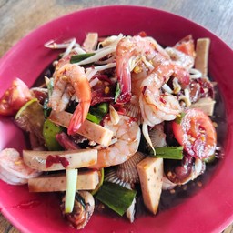 ตำเหลาทะเลสุก