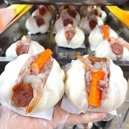 ซาลาเปาหน้าแตกกุ้งสูตราทางร้าน