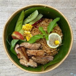 ข้าวกระเพราคั่วพระเพลิง
