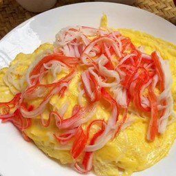 ข้าวไข่ข้นปูอัด