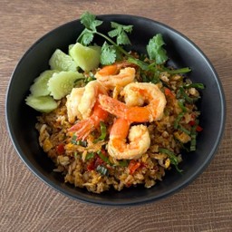 ข้าวผัดต้มยำกุ้ง