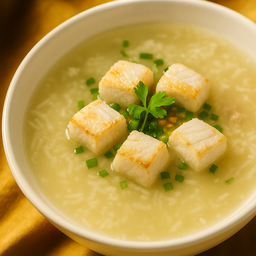 ข้าวต้มปลากระพง