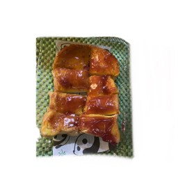ขนมปังปิ้งแยมบลูเบอร์รี่