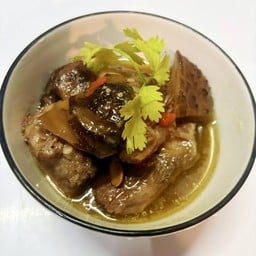 ซี่โครงตุ๋น น้ำจิ้มเต้าเจี้ยว