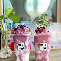 มิกซ์เบอร์รี่โยเกิร์ตปั่น