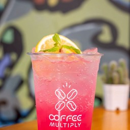 แดงมะนาวโซดา ( Red lemon soda )