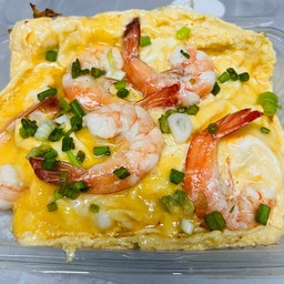 ข้าวไข่ข้นกุ้ง