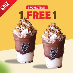 [1แถม1] คุ้กกี้ครัมเบิล ซื้อ 1 แก้ว แถมฟรี 1 แก้ว