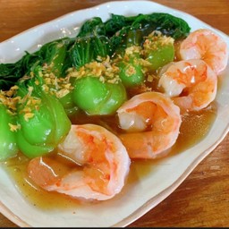 กวางตุ้งกุ้งน้ำมันหอย