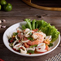 ยําวุ้นเส้นทะเล