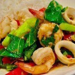 ข้าวคะน้าทะเล