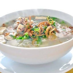 (เล้งแซ่บ by พร) ก๋วยจั๊บญวนยอ+เล้ง