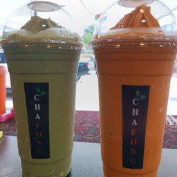 ชาเขียวปั่น+ชาไทยปั่น