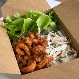 หมี่คลุกไก่ฉีก