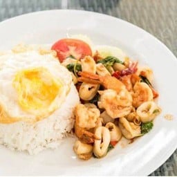 ส้มตำแซ่บเวอร์&กระเพรา(ใบเบิ้ล)