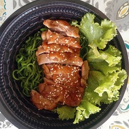 หมี่หยกไก่เทอริยากิ