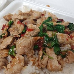 กระ้เพราหมู(อาหารนานาชาติ)