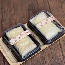 Young coconut cream crepe