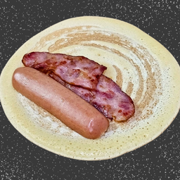 เบคอน+ไส้กรอก