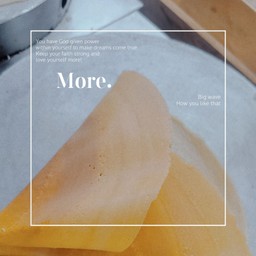 เครปกรอบเนยนม