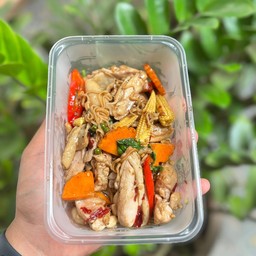 มาม่าผัดขี้เมาไก่