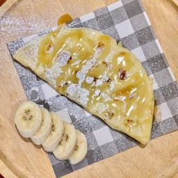 เฟรนช์เครปบัตเตอร์สก็อตกล้วยหอม - French crape Butterscotch with banana