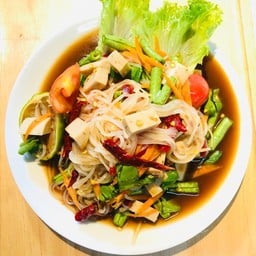 ตำเส้นเล็กหมูยอ