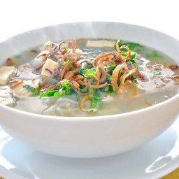 (เล้งแซ่บ by พร) ก๋วยจั๊บญวนยอ + เด้ง