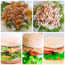 เคบับไก่&เคบับหมู&เบอร์เกอร์ปลา&เบอร์เกอร์กุ้ง&เบอร์เกอร์หมู