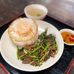 ข้าว ผัดคื่นช่าย