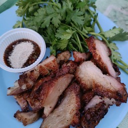 ข้าวหน้าหมูย่าง เมืองเล็น