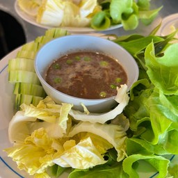 ชุดน้ำพริกกะปิ.ผักสด