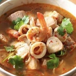 ต้มยำทะเลรวม Tom Yum Seafood