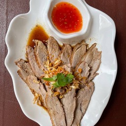 เป็ดพะโล้กับข้าว จานเล็ก