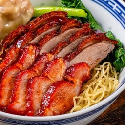 บะหมี่เป็ดย่าง+หมูแดงพิเศษ