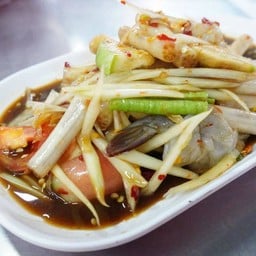 ตำปูปลาร้ากุ้งสด