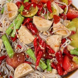 ตำซั่วหมูยอ