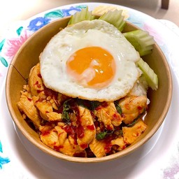 ข้าวกระเพราไก่