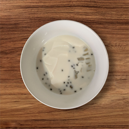 A1.น้ำเต้าหู้นมสดใส่เครื่องใส่เต้าฮวย