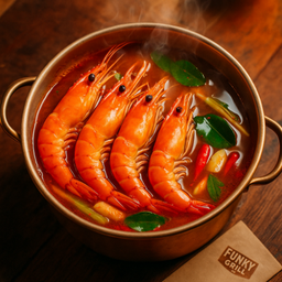 ต้มยำกุ้ง Tom yum goong  冬荫功汤