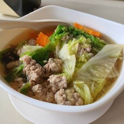 ต้มจืดหมูสับวุ้นเส้น