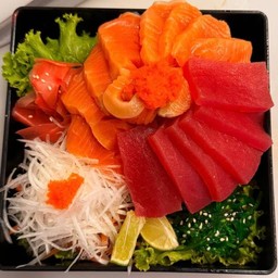 ทูน่า+แซลมอนซาชิมิ