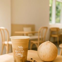 น้ำมะพร้าวกาแฟวิปโฟม